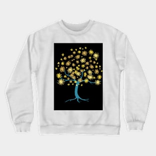 golden tree Crewneck Sweatshirt